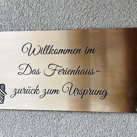 Das Ferienhaus-Zurueck Zum Ursprung Güssing Exterior foto